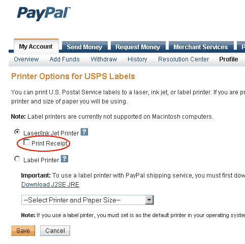paypal_printing_options